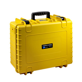 Outdoor Case typ 6000 gul med skuminteriör