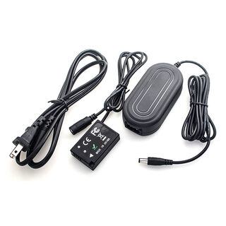 Nätdel AC-E6 + batteridummy Canon LP-E17 (DR-E18)