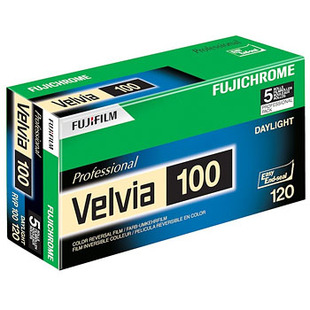 Velvia 100 120, 5-pack  