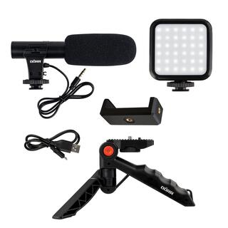 Vlogging-kit med mikrofon VL-5