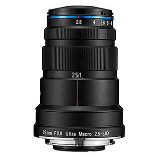 25mm f/2,8 2,5-5x Ultra Macro för Sony (fullformat)