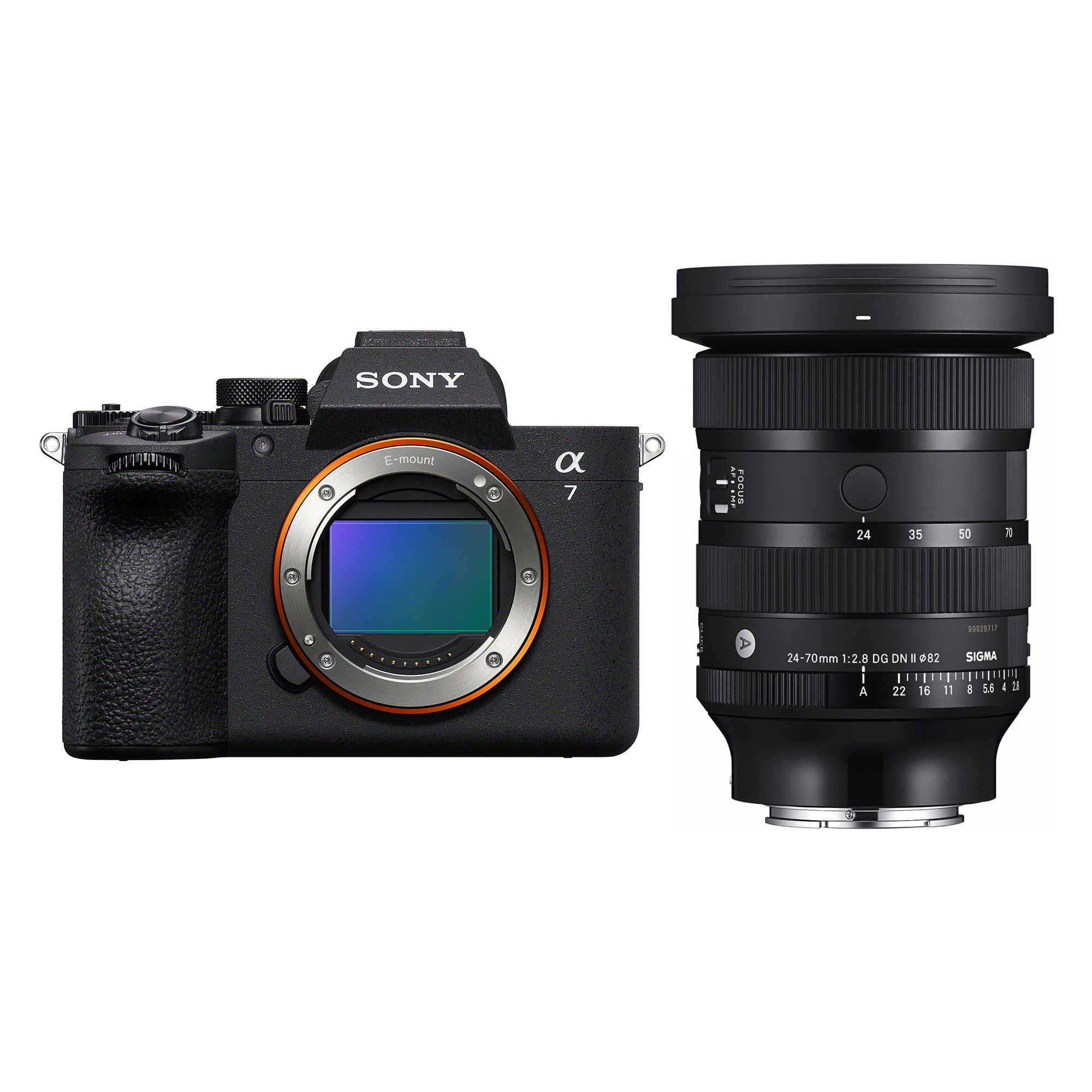 A7 V kamerahus + Sigma 24-70mm f/2,8 DG DN II Art