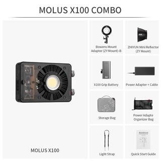 Molus X100 COB LED-lampa Combo