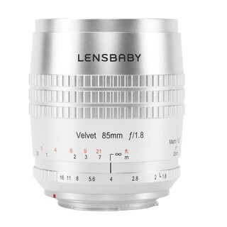 Velvet 85/1,8 för Canon EF (Silver)