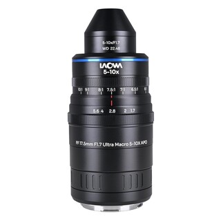Aksen 17,5mm f/1,7 5-10x Ultra Macro APO för L-fattning (fullformat)