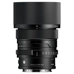 65mm f/2 DG Contemporary, för L-fattning - Svart