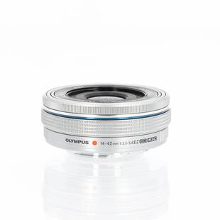M.Zuiko Digital 14-42mm f/3,5-5,6 EZ ED MSC silver (för Micro 4/3) (begagnad)