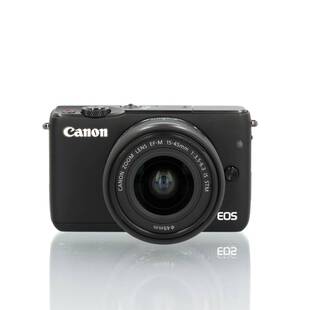 EOS M10 svart hus + EF-M 15-45/3,5-6,3 IS STM (begagnad)