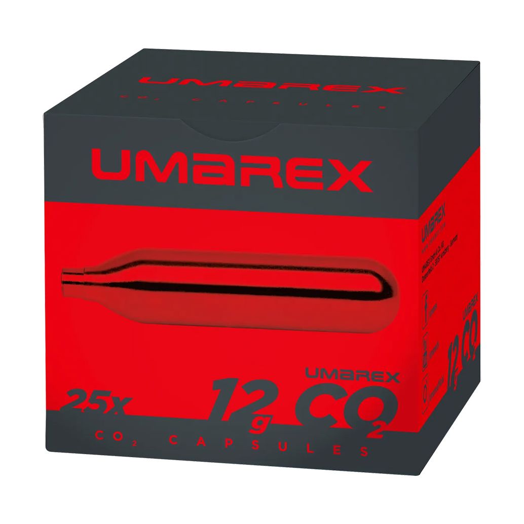 Crosman Umarex Kolsyrepatroner 12g 25-pack