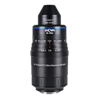 Aksen 17,5mm f/1,7 5-10x Ultra Macro APO (för Micro 4/3)