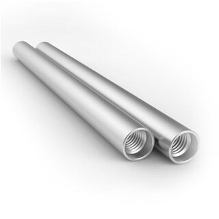 15mm rods 30cm silver (2-pack)