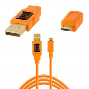 TetherPro USB 2.0 Hane till Micro-B 5 pin 4,6m
