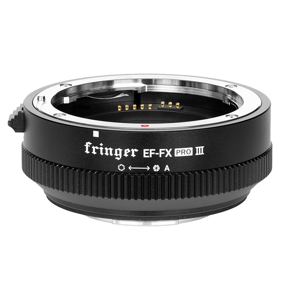 adapter PRO III, Canon EF objektiv till Fujifilm XF-fattning