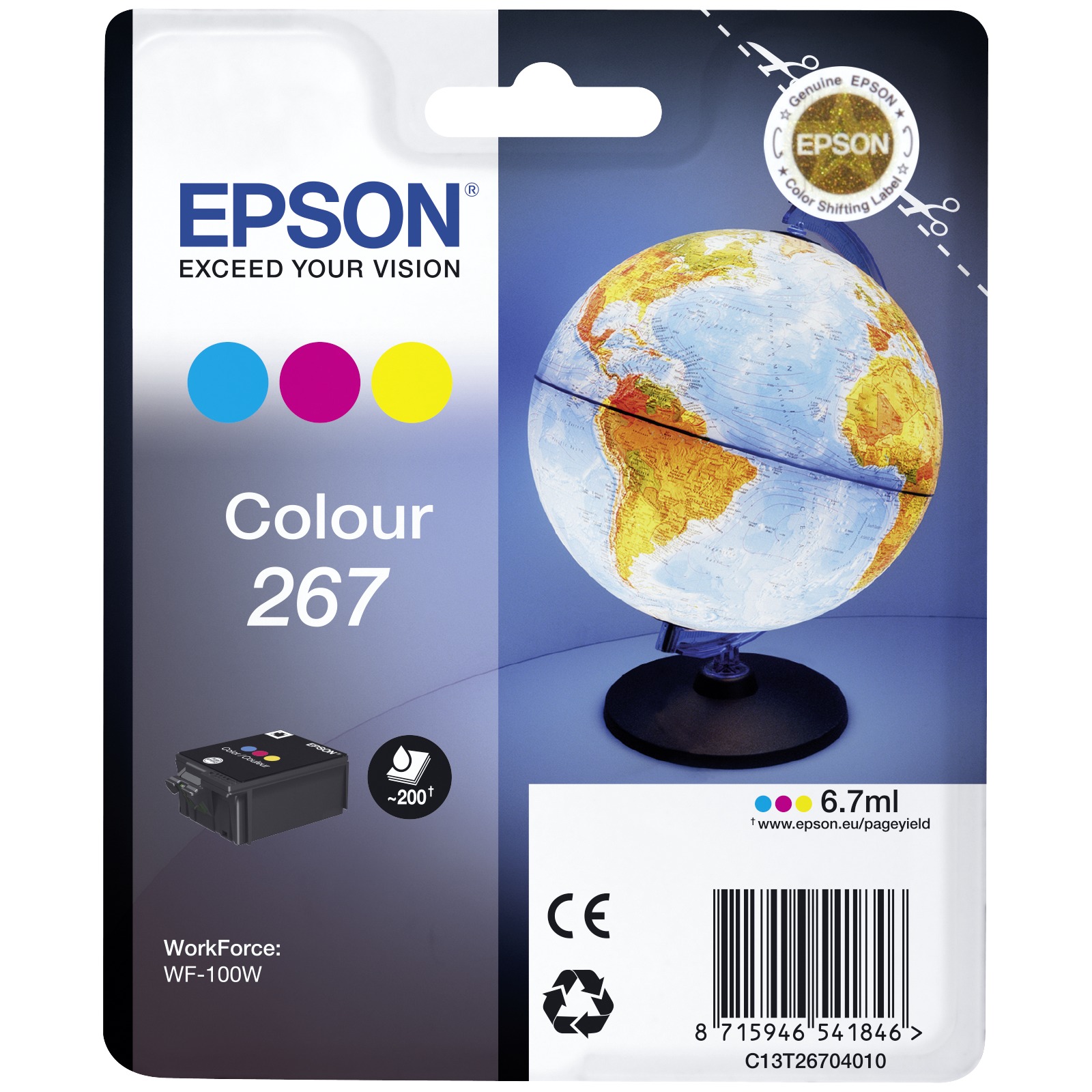 Epson Color T267 | CyberPhoto