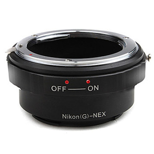 Adapter för att använda Nikon F-objektiv på Sony E-Mount kamera (t ex NEX, A7R, A6000 m.fl.) 