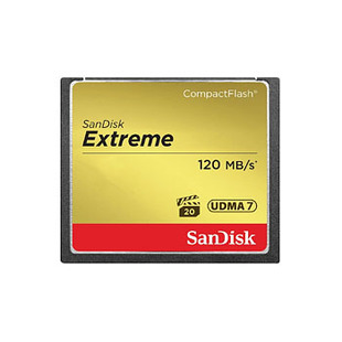 SanDisk CompactFlash Extreme, UDMA 7, 120MB/s