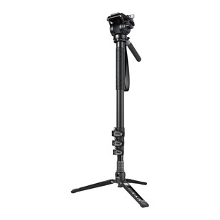 6623 Carbon Fiber Monopod med videohuvud - 4 sektioner
