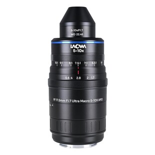 Aksen 17,5mm f/1,7 5-10x Ultra Macro APO för Sony E (fullformat)