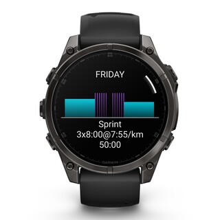 Fenix 8 - 47 mm, AMOLED - Carbon Gray Ti Black