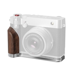 5265 L-formad monteringsplatta med trägrepp till FUJIFILM GFX100RF - Silver