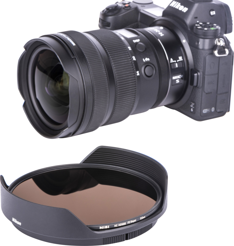 Filter 112mm for nikon z14-24mm/2.8s nd1000 (10stop)