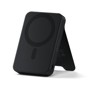 OntheGo Qi2 10K Magnetisk Power Bank med stativ - Svart