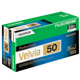 Velvia 50 120, 5-pack
