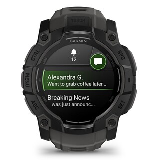 Instinct 3 AMOLED 50mm - Svart