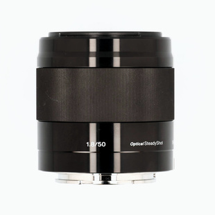 E 50mm f/1,8 OSS svart (APS-C) (begagnad)