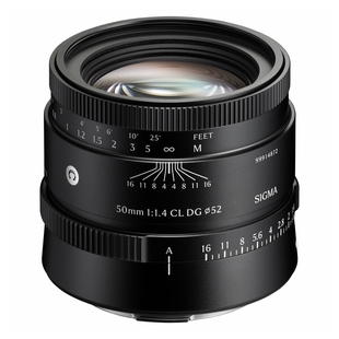 50mm f/1,4 CL DG Contemporary för L-fattning (fullformat) - Svart