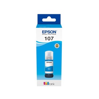 107 EcoTank bläckflaska, 70 ml - Cyan