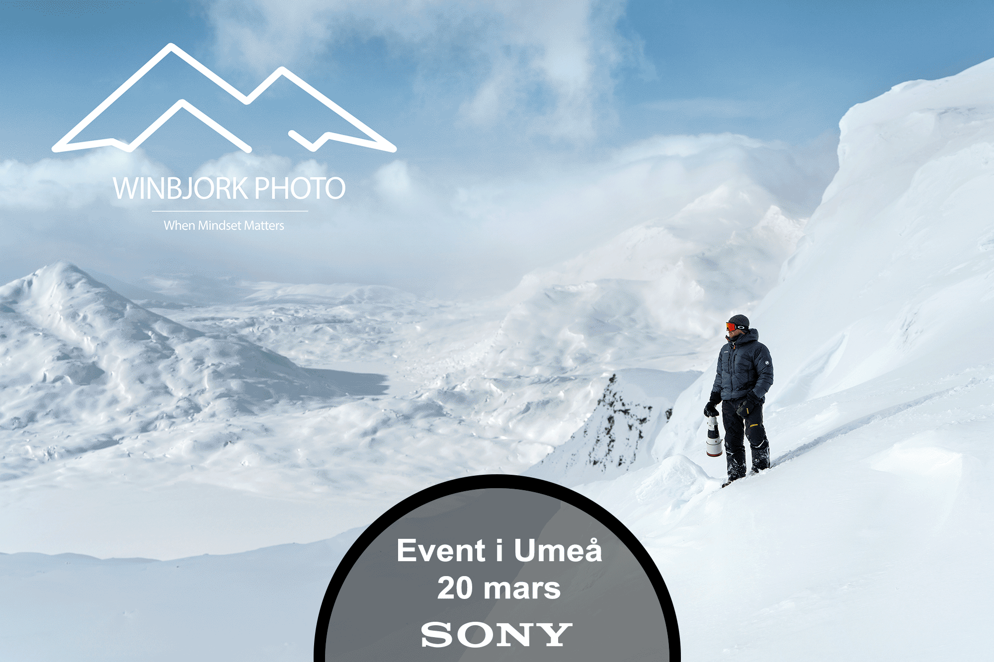 Magnus Winbjörk - event i Umeå 20 mars 2024