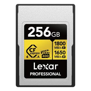 CFexpress 4.0 Pro Gold, VPG400/IP68, R1800/W1650 (Type A) - 256GB