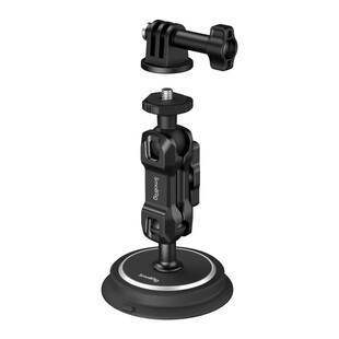 4466 actionkamera fäste med magnetisk sugkopp och magic arm