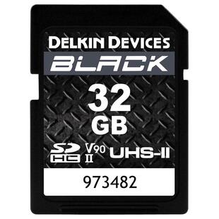 Black Rugged SDXC 32GB UHS-II U3 V90 300MB/s