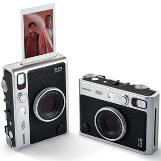 Instax Mini Evo hybridkamera silver/svart