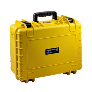 Outdoor Case typ 5000 gul med skuminteriör