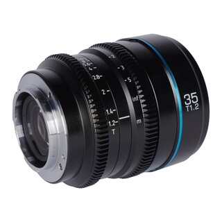 35mm T1,2 Cine Lens Nightwalker S35, för Canon RF-fattning - Svart