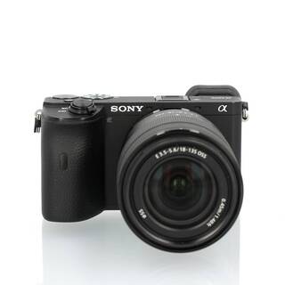 A6600 kamerahus, svart + E 18-135mm f/3,5-5,6 OSS (begagnad)