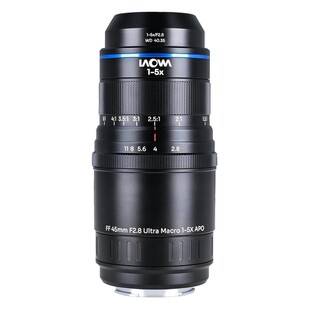 Aksen 45mm f/2,8 1-5x Ultra Macro APO för Sony E (fullformat)