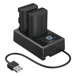 5409 Camera Battery and Charger Kit for Canon LP-E6P