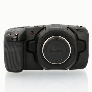 Pocket Cinema Camera 4K, med Micro 4/3-fattning (MFT) + metabones speedbooster 0,71 (begagnad)
