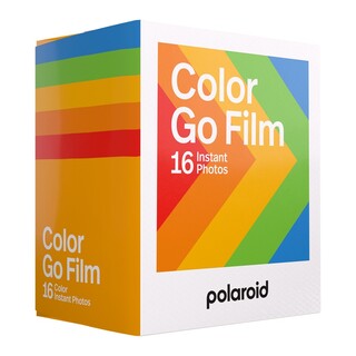 Färgfilm för Polaroid Go, vita ramar,16 ark