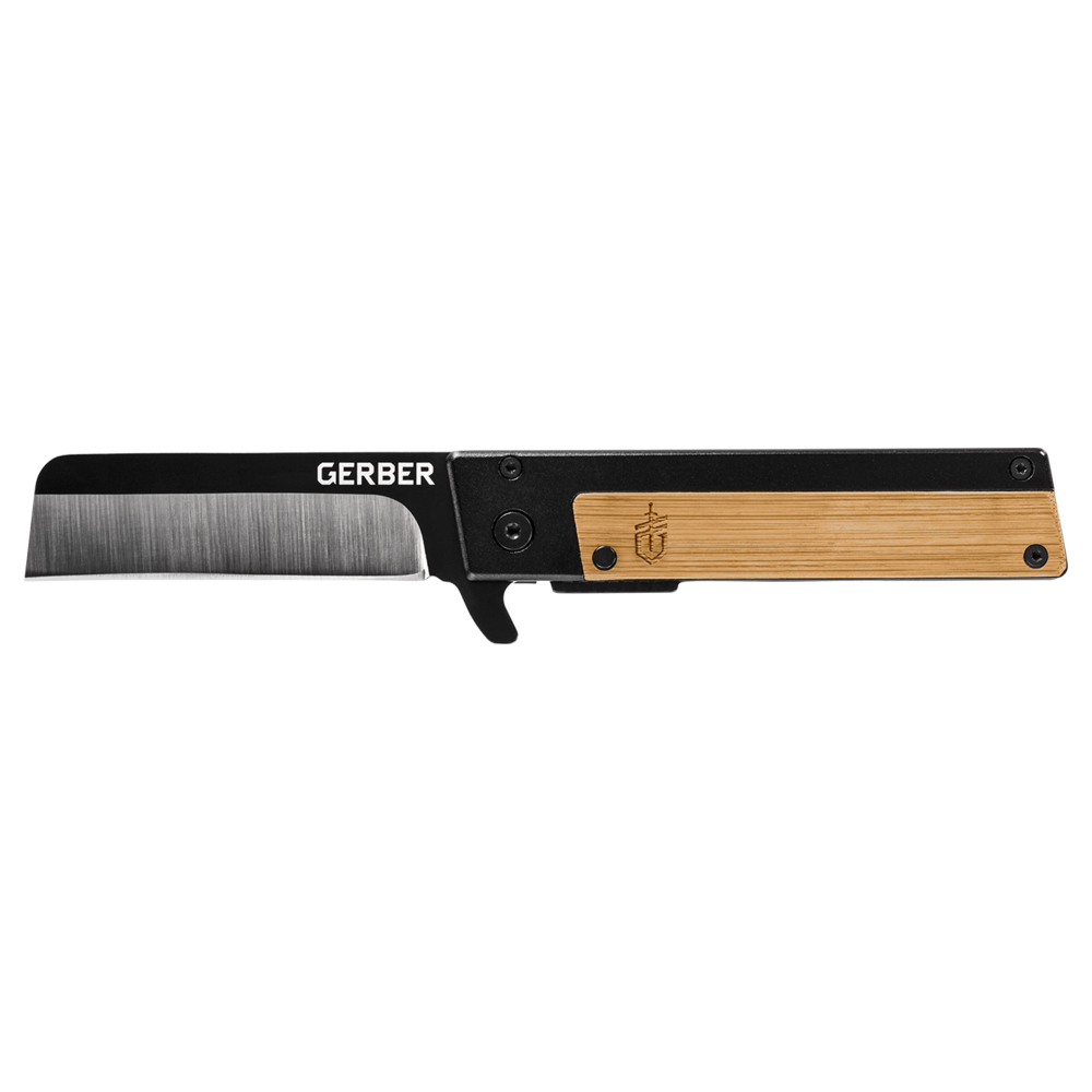 Gerber Quadrant fällkniv trä
