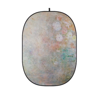 CBA-PF0007, hopfällbar bakgrund, 2 x 1,5m, Floral Painting - Vintage multi