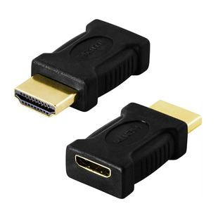 HDMI-adapter, A han-C hon(mini)-kontakt, svart