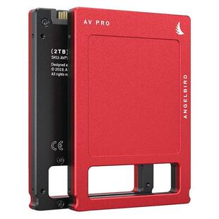 AV Pro MK3, bärbar SSD - 2TB Röd
