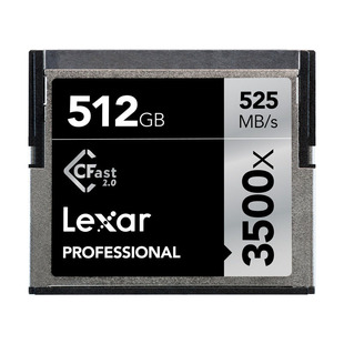 CFast 2.0 Professional 3500X 512GB, 525MB/s