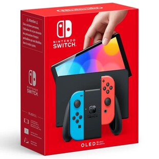 Switch OLED - Blå & Röd