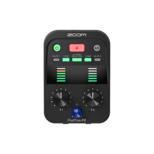 PodTrak P2, podcast mixer för dubbla USB-mikrofoner